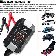 F1000 — автоматическое зарядное устройство 1A